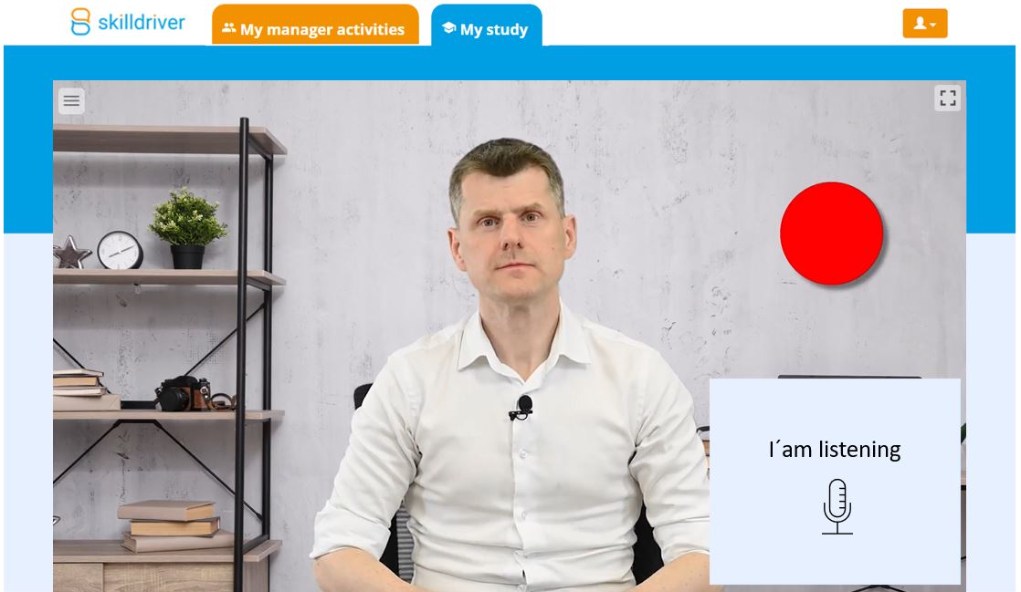Digital coach training interface